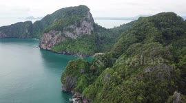 AMAZING SCENIC Drone footage of KO MAK, TRANG - THAILAND