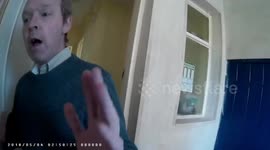 Man angrily confronts neighbour over continual fly-tipping