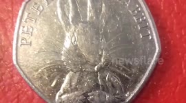 The Two Rabbit Beatrix's Potter Coins