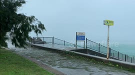 Typhoon Trami Ocean View