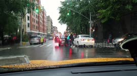 Road rage in Manhattan