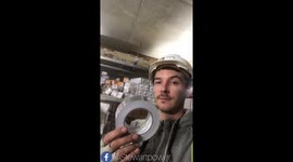 This guy’s skills at work are incredible