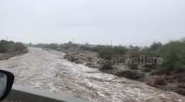 Flash flood warnings issued in Arizona and California counties ahead of Hurricane Rosa