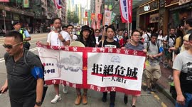 Hong Kong National Day March 2018