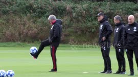 Jose Mourinho's ball skills rather summing up his season at Manchester United