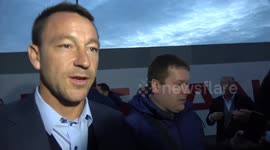 John Terry arrives Moscow for Spartak game