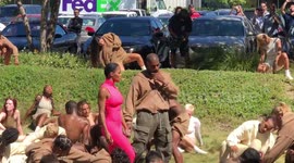 Kanye West shoots