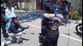 Boyfriend stages fatal motorbike 'crash' for bizarre wedding proposal