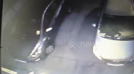 My drunken wife slipping on ice.. Must watch!!
