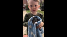 3 year old bird catcher 2 weeks larer