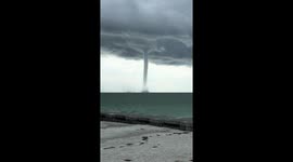 Double waterspout