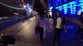 Cara de la Hoyde Arrives At the London Dungeon On The South Bank