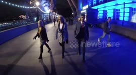 Laura Anderson Arrives At The The London Dungeon's Halloween Experience