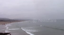 Taghazout Beach Near Agadir  in Morocco