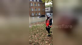 Newsflare Edit - Flooding in East London