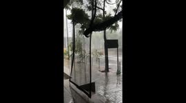 Hong Kong Super Typhoon Mangkhut