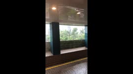 Super Typhoon Mangkhut in Hong Kong