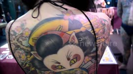 Incredible ink at London's annual tattoo convention