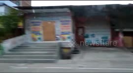 Drive through tsunami-struck Palu shows quiet and calm