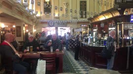 Wetherspoons pub seems business as usual despite McStrike