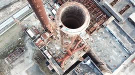 Incredible drone footage of abandoned New Orleans factory
