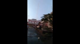 People of Palu Reaction Second After a Massive Earthquake