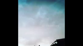 Lightning caught on camera.