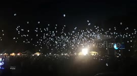 Thousands of lanterns flood Hungarian skies to honour missing children