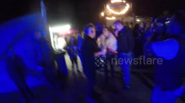 Love Island's Dani Dyer cosies up to Jack Fincham at Shocktober fest