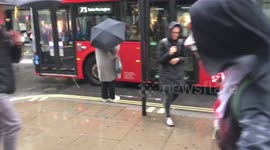 Women Gets Fright From Zombie Nun