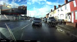 Rear End Collision Write Off.  Dashcam Footage