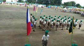 Boy Scouts win competition with stunning parade routine