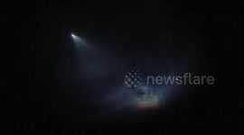 SpaceX launch sends peculiar glowing orb through Southern California sky