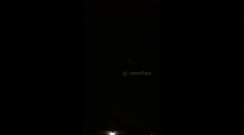 Video shows SpaceX launch as observed in San Diego