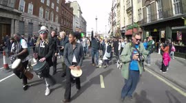The Wooferendum Protest In London