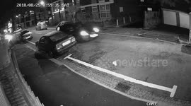 Uber driver taking a piss