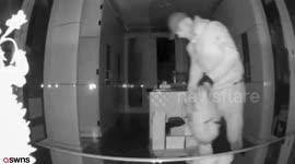 Police are hunting a prowling burglar who ransacks multi million-pound homes in one of Britain's poshest areas - while the occupants are asleep