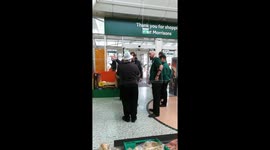 Morrisons accused of endangering children by selling poisonous plants on lower shelves. Man refuses to leave the store