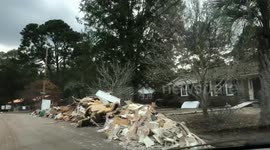 Hurricane Florence floods finally recede, leaves trail of damage behind