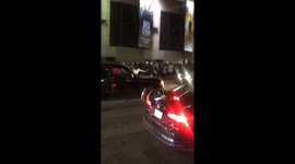 Police on scene as several injured in stampede at Hollywood rapper meet and greet