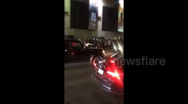 Police on scene as several injured in stampede at rap event in Hollywood