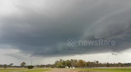 Fernvale rotating storm cell