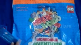 Lego shopping bag and Lego cards Create The World Review
