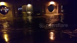 Hurricane Michael brings storm surge to Gulf beach city