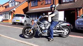 Very Quick Blast on the Harley V-Rod this afternoon.....