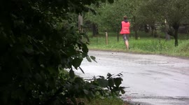 TWO RALLY CARS CRASHES TOGETHER
