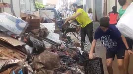 Majorca residents continue to clean up after deadly flash flooding
