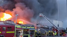 Dartford Fire accident at UCC coffee shop