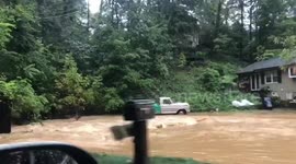 Flash flood warning issued as heavy rain pours down in southwest Virginia