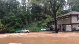 Flash flood warning issued as heavy rain pours down in southwest Virginia